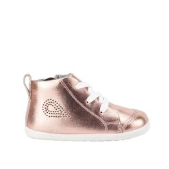 Bobux SU Alley-Oop Boot Rose Gold Metallic