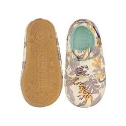 Poco Nido Tonal Tiger Strap Shoes