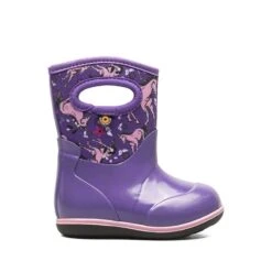 Baby Bogs Classic Wellingtons Unicorn Purple