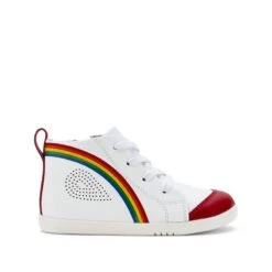 Bobux I-Walk Alley-Oop Boot Rainbow Red