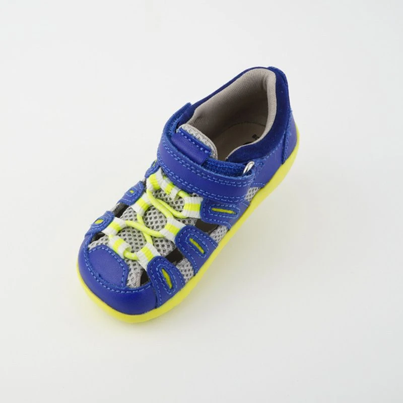 Bobux SU Summit Sandal Blueberry Neon - Image 3