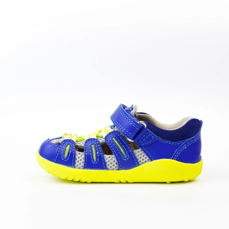 Bobux SU Summit Sandal Blueberry Neon - Image 2