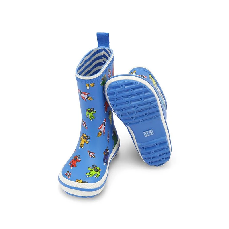 Bundgaard Kids Classic Charly High Wellingtons Astronaut - Image 3
