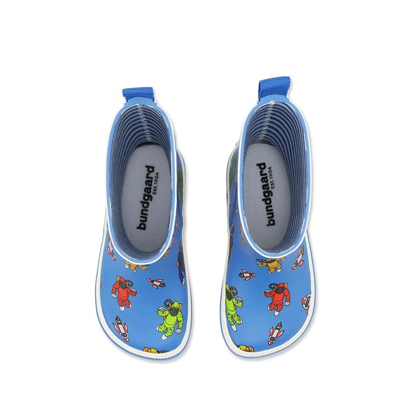 Bundgaard Kids Classic Charly High Wellingtons Astronaut - Image 4