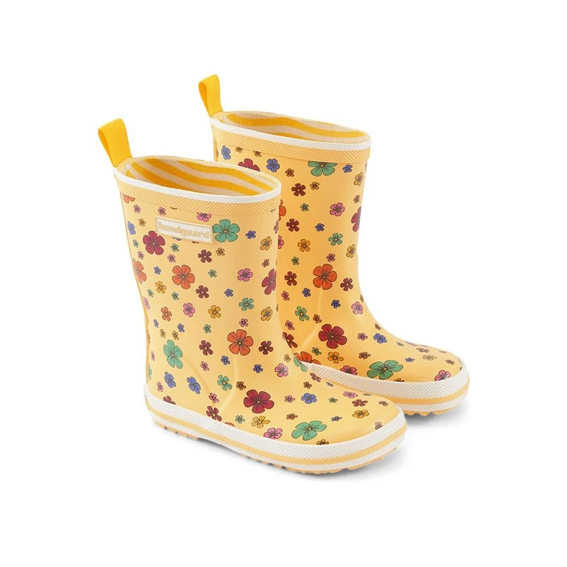 Bundgaard Kids Classic Charly High Wellingtons Cosmos Flower - Image 2