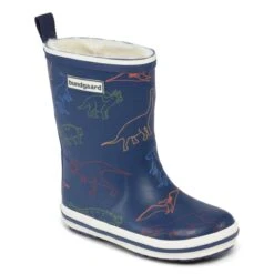 Bundgaard Classic Charly High Winter Wellingtons Dinosaur