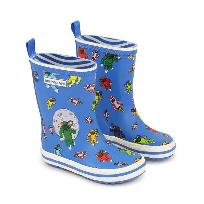 Bundgaard Kids Classic Charly High Wellingtons Astronaut - Image 5