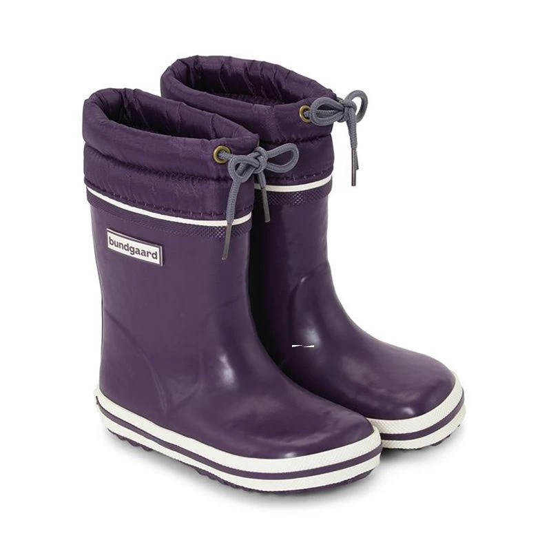 Bundgaard Cirro High Warm Wellingtons Purple - Image 2