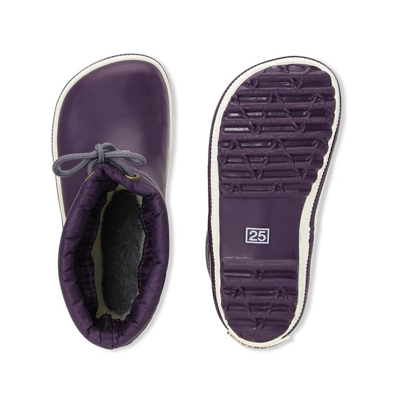 Bundgaard Cirro High Warm Wellingtons Purple - Image 3