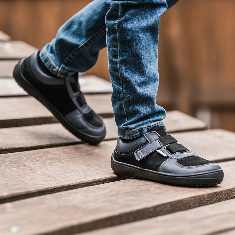 Be Lenka Kids Fluid Sneakers Charcoal And Black - Image 5