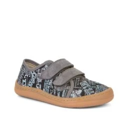Froddo Barefoot Canvas Shoes Black/Grey
