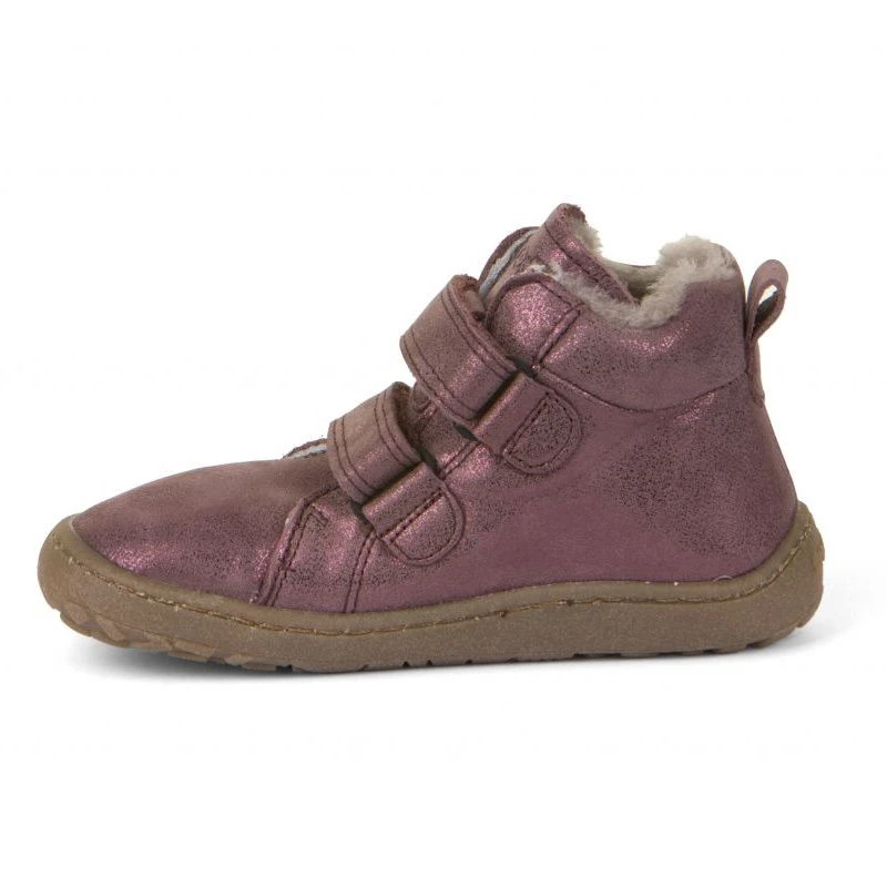 Froddo Barefoot Sheepskin Lined Boots Pink - Image 3
