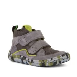 Froddo Barefoot Autumn Boots Grey Green