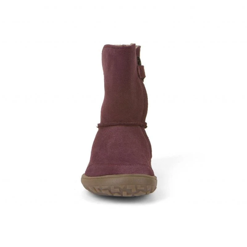 Froddo Barefoot Waterproof Suede Boots Bordeaux - Image 4