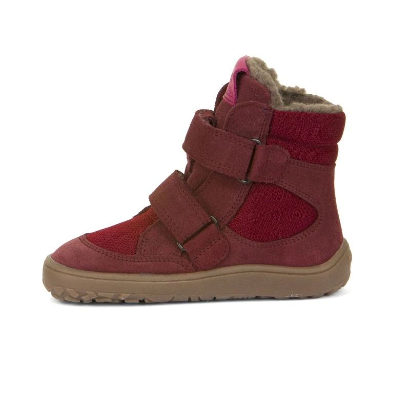 Froddo Barefoot Waterproof Winter Boots Bordeaux - Image 4