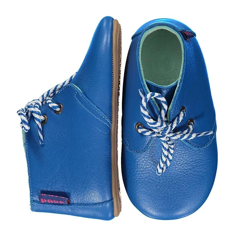 Poco Nido Blue Desert Boots - Image 2