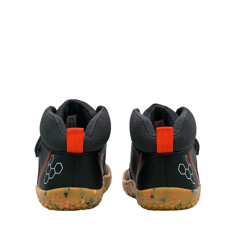 Vivobarefoot Juniors Ludo Hi Boots Obsidian - Image 6