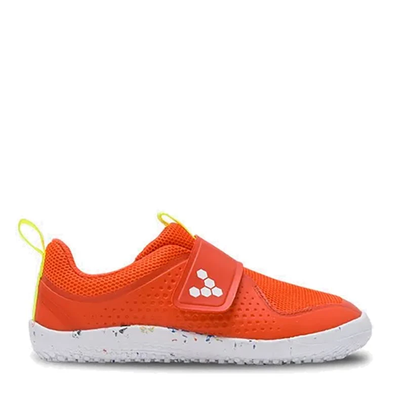 Vivobarefoot Kids Primus III Trainers Tomato