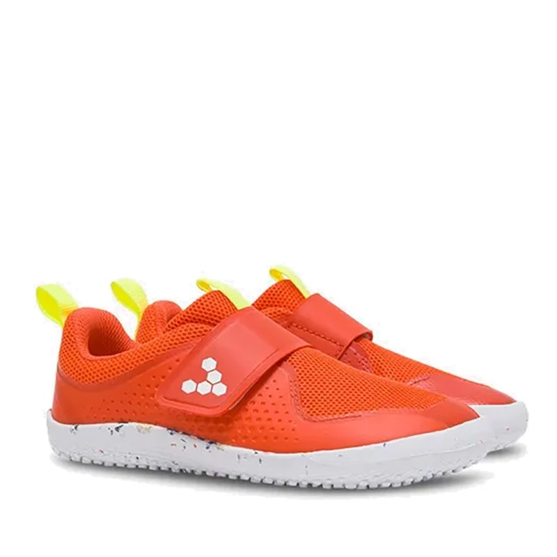 Vivobarefoot Kids Primus III Trainers Tomato - Image 3