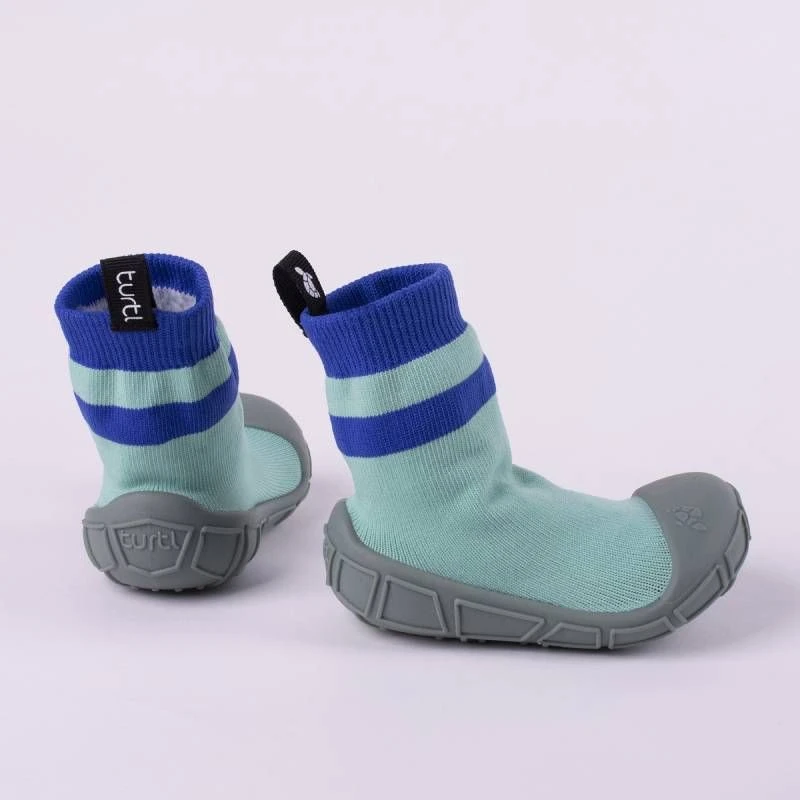 Turtl Socks In A Shell Aqua - Image 2