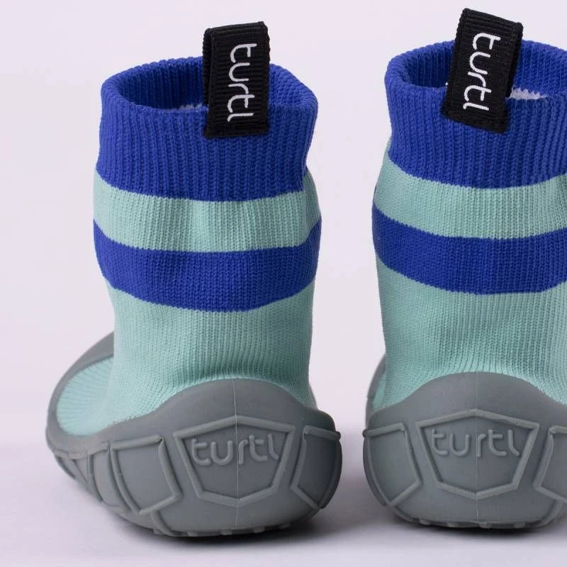 Turtl Socks In A Shell Aqua - Image 4