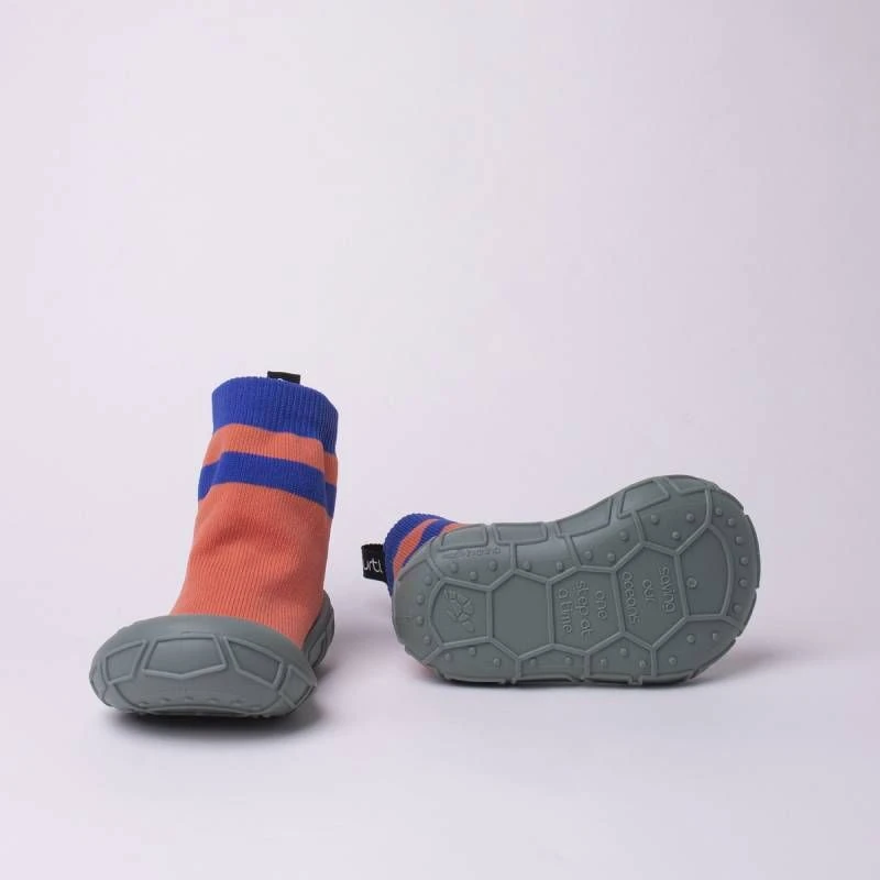 Turtl Socks In A Shell Coral - Image 2
