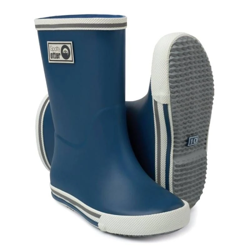 Spotty Otter Forest Ranger Wellies Navy - Image 2