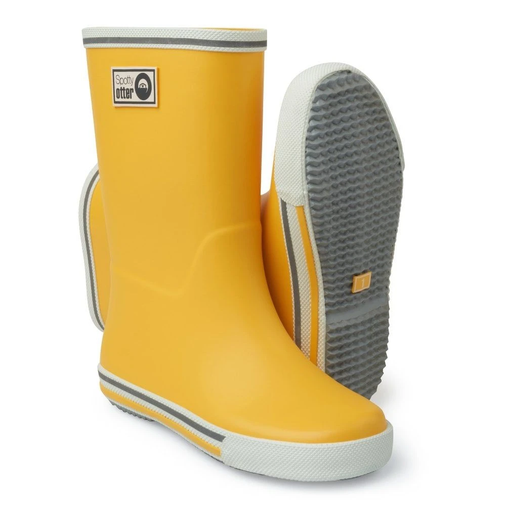 Spotty Otter Forest Ranger Wellies Yellow - Image 2