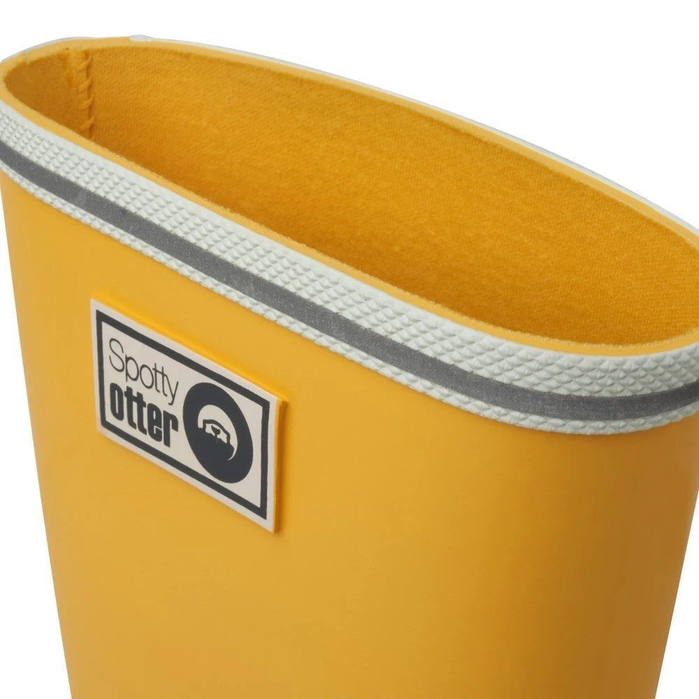 Spotty Otter Forest Ranger Wellies Yellow - Image 4