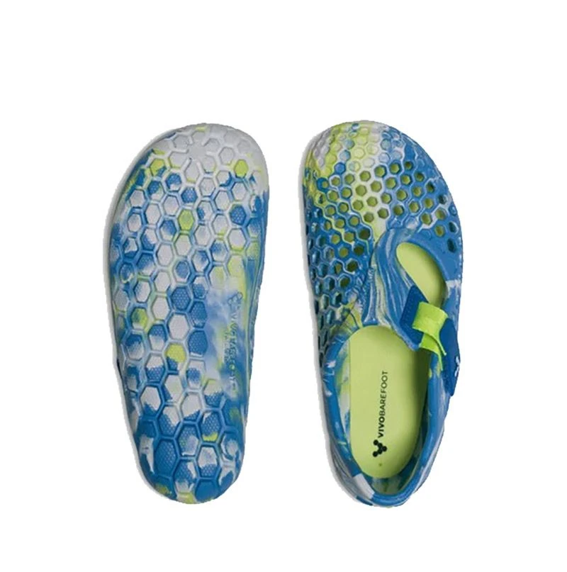 Vivobarefoot Kids Ultra Bloom Blue Aqua - Image 3